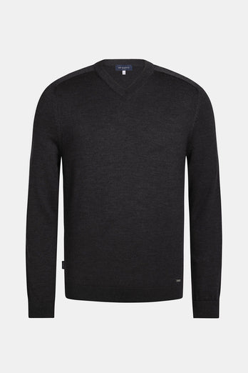 Storms * The Merino V-neck Storms * The Merino V-neck