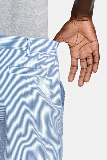 Nautics * The Short Seersuckers – Wider Stripes Nautics * The Short Seersuckers – Wider Stripes