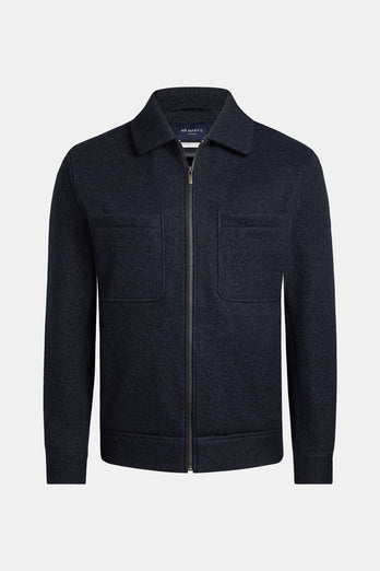 Cosmics * The Wool Zip Shacket Cosmics * The Wool Zip Shacket