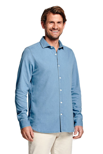 Otis * The Denim Shirt light blue men's denim shirt | MR MARVIS