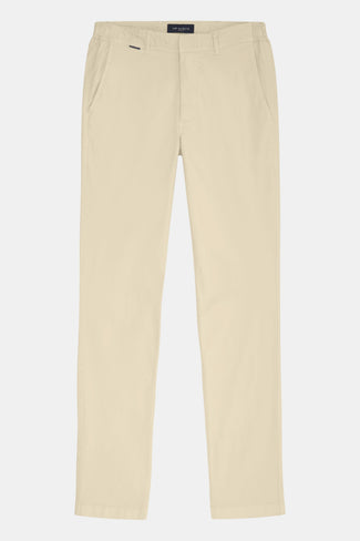 Gazettes * The Longs beige stretch cotton men's trousers | MR MARVIS