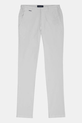 Gullwings * The Longs light grey stretch cotton men's trousers | MR MARVIS