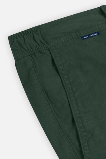 Lakes * The Longs dark green stretch cotton men's trousers | MR MARVIS