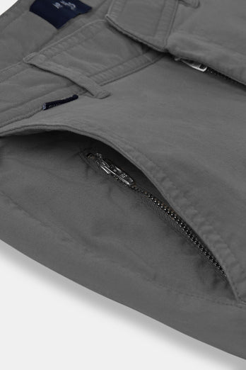 Newmans * The Longs mid grey stretch cotton men's trousers | MR MARVIS