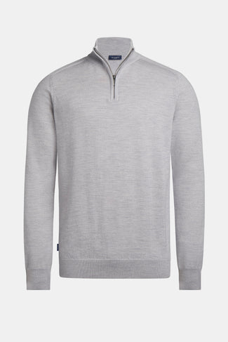 Oysters * The Merino Zip Pullover