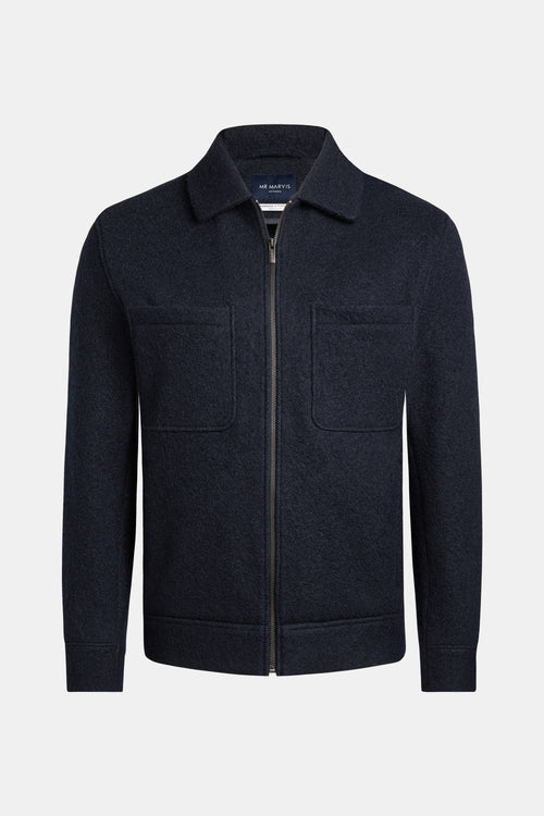 Cosmics * The Wool Zip Shacket